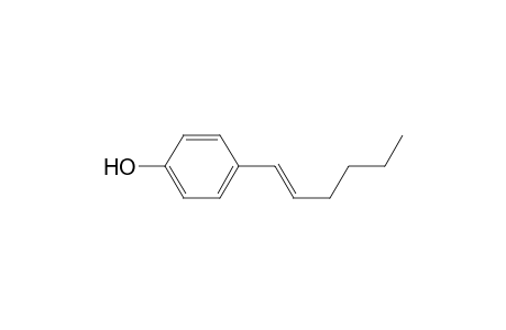 4-{(1E)-Hexenyl}phenol