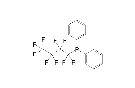 Diphenyl(nonafluorobutyl)phosphine