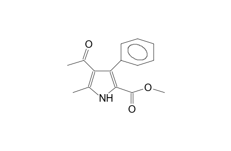 methyl 4-acetyl-5-methyl-3-phenyl-1H-pyrrole-2-carboxylate