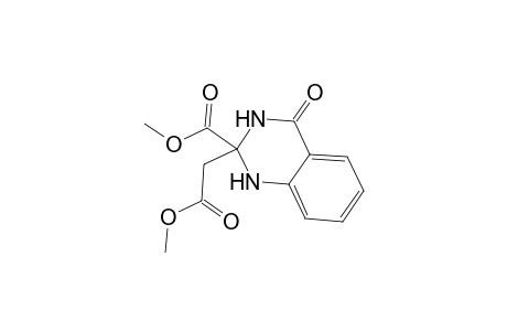 2-Quinazolineacetic acid, 1,2,3,4-tetrahydro-2-(methoxycarbonyl)-4-oxo-, methyl ester