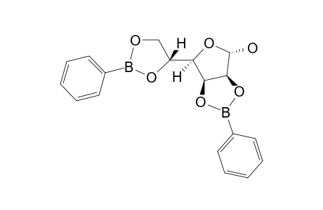 ALPHA-D-MANNOFURANOSIDE-1,2:3,5-BIS-(PHENYLBORONATE)