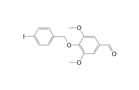 4-(4-Iodo-benzyloxy)-3,5-dimethoxy-benzaldehyde