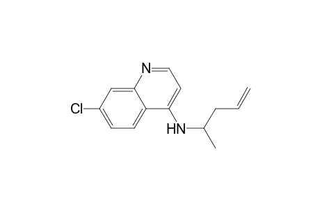 7-Chloro-4-(4-penten-2-ylamino)quinoline