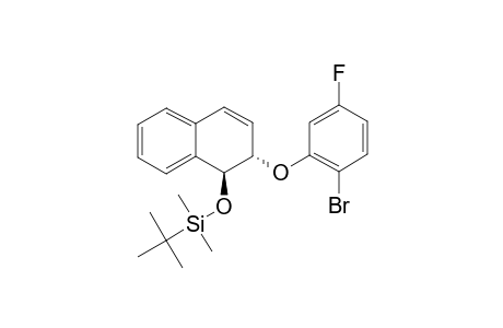 (+/-)-(1S*,2S*)-[2-(2-BROMO-5-FLUORO-PHENOXY)-1,2-DIHYDRO-NAPHTHALEN-1-YLOXY]-TERT.-BUTYL-DIMETHYL-SILANE