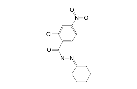 Benzhydrazide, 2-chloro-4-nitro-N2-cyclohexylideno-