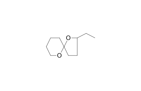 1,6-Dioxaspiro[4.5]decane, 2-ethyl-, (2R-trans)-