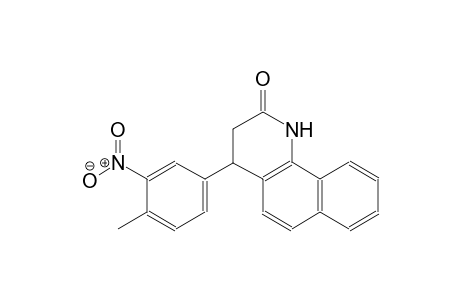 benzo[h]quinolin-2(1H)-one, 3,4-dihydro-4-(4-methyl-3-nitrophenyl)-