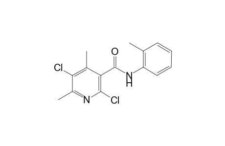 2,5-Dichloro-4,6-dimethyl-N-(2-methylphenyl)nicotinamide