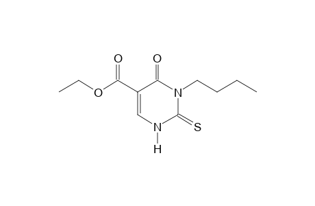 3-butyl-4-oxo-1,2,3,4-tetrahydro-2-thioxo-5-pyrimidinecarboxylic acid, ethyl ester