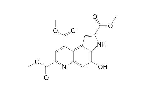 Trimethyl 4-hydroxy-3H-pyrrolo[3,2-f]quinoline-2,7,9-tricarboxylate