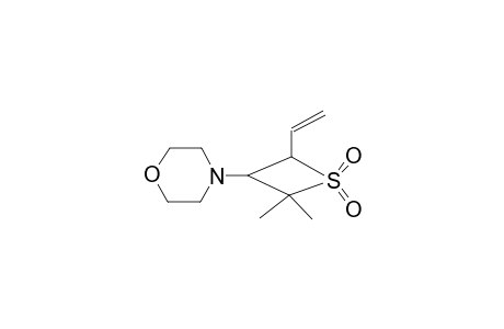 morpholine, 4-(4-ethenyl-2,2-dimethyl-1,1-dioxido-3-thietanyl)-