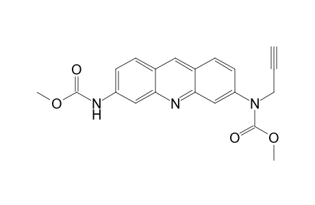 [6-[(Methoxycarbonyl)amino]-3-acridinyl]-2-propynylcarbamic acid methyl ester