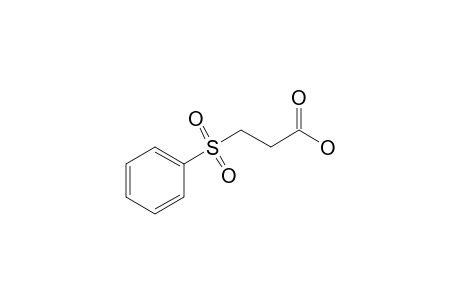 3-(Phenylsulfonyl)propionic acid