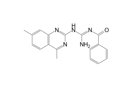 guanidine, N-(4,7-dimethyl-2-quinazolinyl)-N''-[(E)-oxophenylmethyl]-