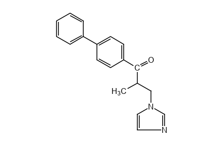 3-(imidazol-1-yl)-2-methyl-4'-phenylpropiophenone