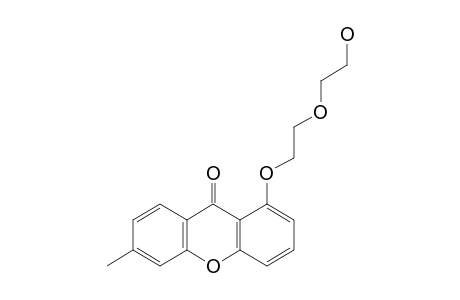 1-[2-(2-Hydroxyethoxy)ethoxy]-6-methyl-9-xanthenone