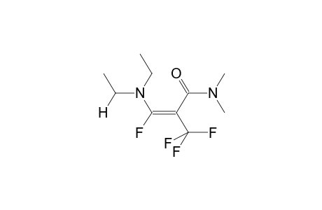 ALPHA-TRIFLUOROMETHYL-BETA-DIETHYLAMINO-BETA-FLUOROACRYLIC ACID, N,N-DIMETHYLAMIDE