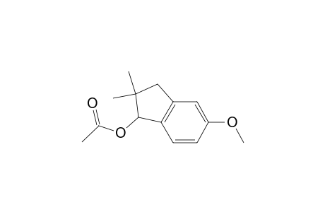 (5-methoxy-2,2-dimethyl-1,3-dihydroinden-1-yl) acetate