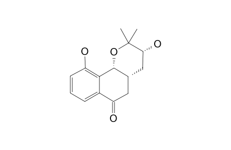 (3R,4AR,10BR)-3,10-DIHYDROXY-2,2-DIMETHYL-3,4,4A,10B-TETRAHYDRO-2H-NAPHTO-[1,2-B]-PYRAN-5H-6-ONE