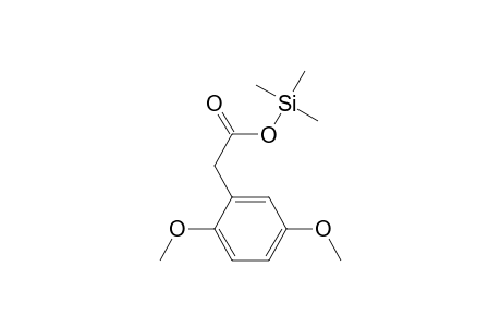 2,5-Dimethoxyphenyl acetic acid TMS