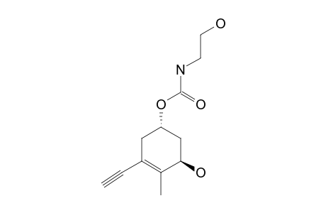 (3S,5R)-1-ETHYNYL-3-HYDROXY-5-([N-(2-HYDROXYETHYL)-CARBAMOYL]-OXY)-2-METHYL-1-CYCLOHEXENE