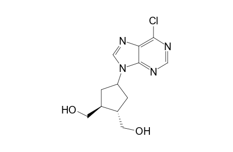 (+/-)-(1-BETA,2-ALPHA,4-BETA)-4-(6-CHLORO-9H-PURIN-9-YL)-1,2-CYCLOPENTANEDIMETHANOL