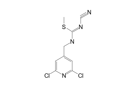 1-cyano-3-[(2,6-dichloro-4-pyridyl)methyl]-2-methyl-2-thiopseudourea