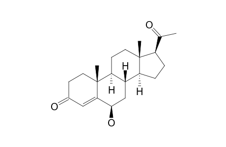 4-Pregnen-6β-ol-3, 20-dione