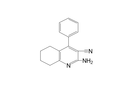 2-amino-4-phenyl-5,6,7,8-tetrahydro-3-quinolinecarbonitrile