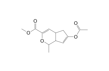 2-Methyl-4-(methoxycarbonyl)-8-acetoxy-3-oxabicyclo[4.3.0]nona-4,8-diene