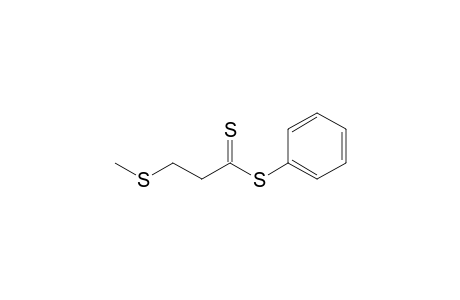 Phenyl 3-methylthiopropanedithioate