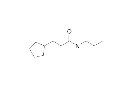 Propanamide, 3-cyclopentyl-N-propyl-