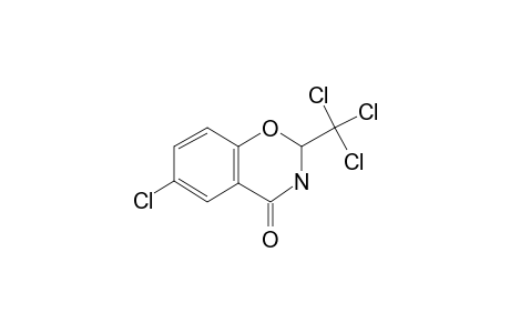 2H-Benz[e]1,3-oxazin-4(3H)-one, 6-chloro-2-trichloromethyl-