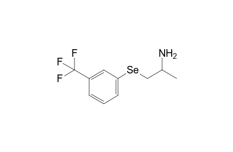 1-((3-(trifluoromethyl)phenyl)selanyl)propan-2-amine