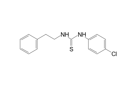 1-(p-chlorophenyl)-3-phenethyl-2-thiourea