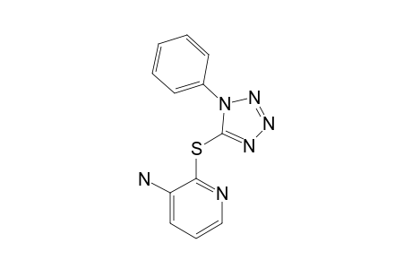 3-amino-2-[(1-phenyl-1H-tetrazol-5-yl)thio]pyridine