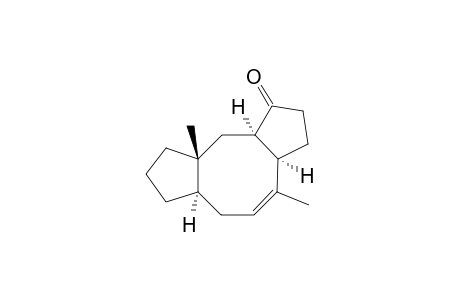 (3a.alpha.,6a.alpha.,9a.beta.,10a.alpha.)-3,3a,6,6a,7,8,9,9a,10,10a-Decahydro-4,9a-dimethyldicyclopenta[a,d]cycloocten-1(2H)-one