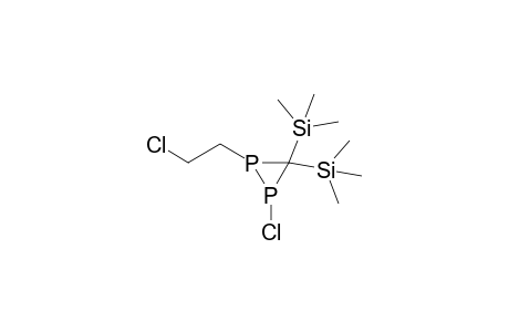 1-Chloro-2-(2-chloroethyl)-3,3-bis(trimethylsilyl)-1,2-diphosphirane