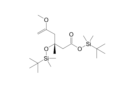 Tert-butyldimethylsilyl (R)-3-(tert-butyldimethylsilyloxy)-5-methoxy-3-methylhex-5-enoate