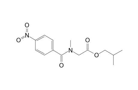 Sarcosine, N-(4-nitrobenzoyl)-, isobutyl ester