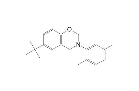 6-tert-butyl-3-(2,5-dimethylphenyl)-3,4-dihydro-2H-1,3-benzoxazine