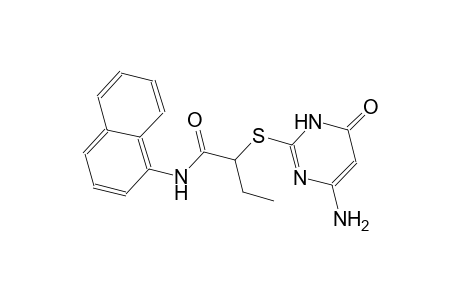 2-[(4-amino-6-oxo-1,6-dihydro-2-pyrimidinyl)sulfanyl]-N-(1-naphthyl)butanamide