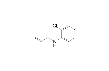 2-Chloranyl-N-prop-2-enyl-aniline