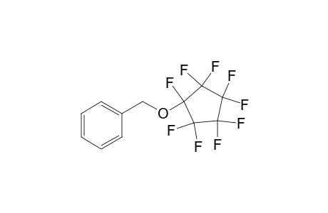Benzyl, nonafluorocyclopentyl ether