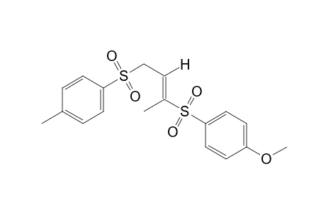 (E)-p-{[1-methyl-3-(p-tolylsulfonyl)propenyl)propenyl]sulfonyl}anisole