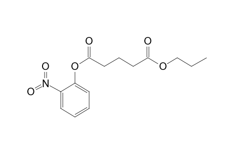 Glutaric acid, 2-nitrophenyl propyl ester