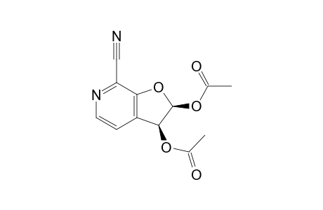 (2S,3S)-2,3-Diacetoxy-2,3-dihydro-7-cyanofuro[2,3-c]pyridine