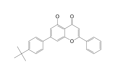 7-[4-(Tert-butyl)phenyl]-5-hydroxy-2-phenyl-4H-chromen-4-one