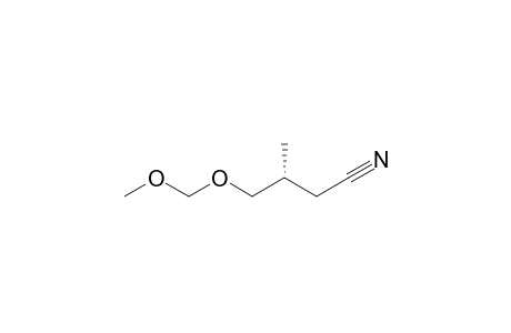 (R)-(+)- 3-Methyl-4-methoxymethyloxybutanenitrile