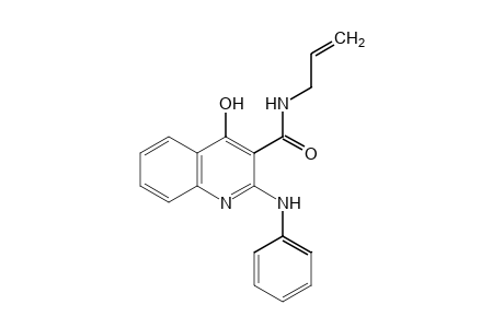 N-allyl-2-anilino-4-hydroxy-3-quinolinecarboxamide